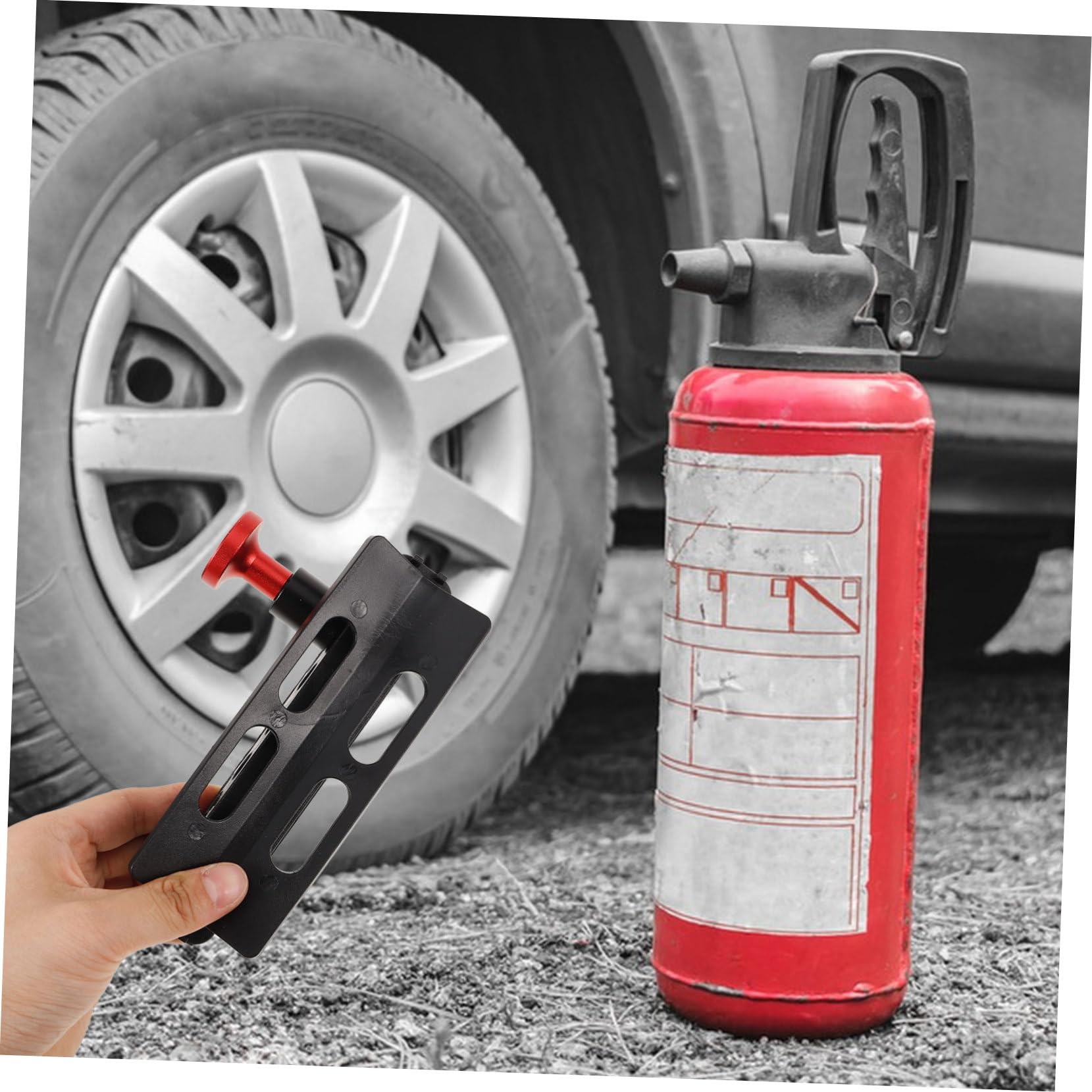 Per Estintore Regolabile Per Auto Facile Su Veicolo Compatibile Accessorio Per