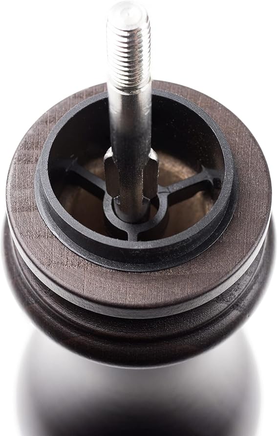 Peugeot Made in France - Paris u'Select Manual Pepper Mill -Adjustable Grinder - PEFC Certified Beechwood, 12 cm - 5 in. Chocolate