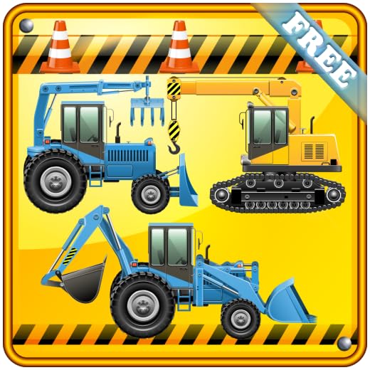 Escavadeiras jogos para crianças e bebês : descobrir o mundo da escavadora ! jogo com escavadeira - GRATUITO