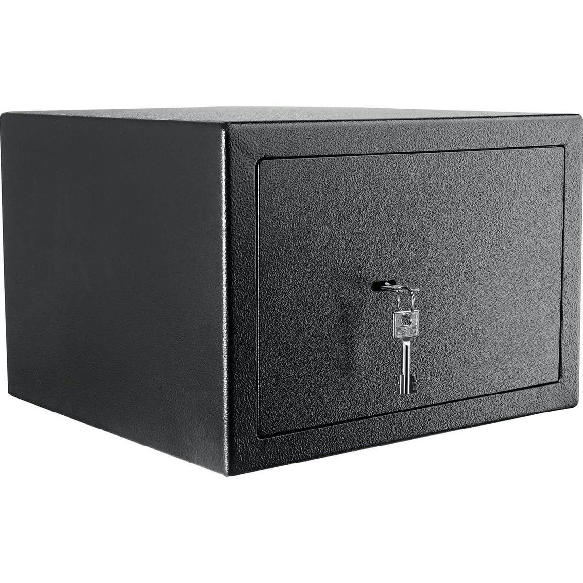 Burg Wächter Möbeltresor mit Schlüssel, Home-Safe, Sicherheitsstufe B, Feuerschutz DIN 4102, VdS-geprüft, ECB-S zertifiziert, 20,6 l, 30 kg, H 210 S, Schwarz, 20,6 Liter