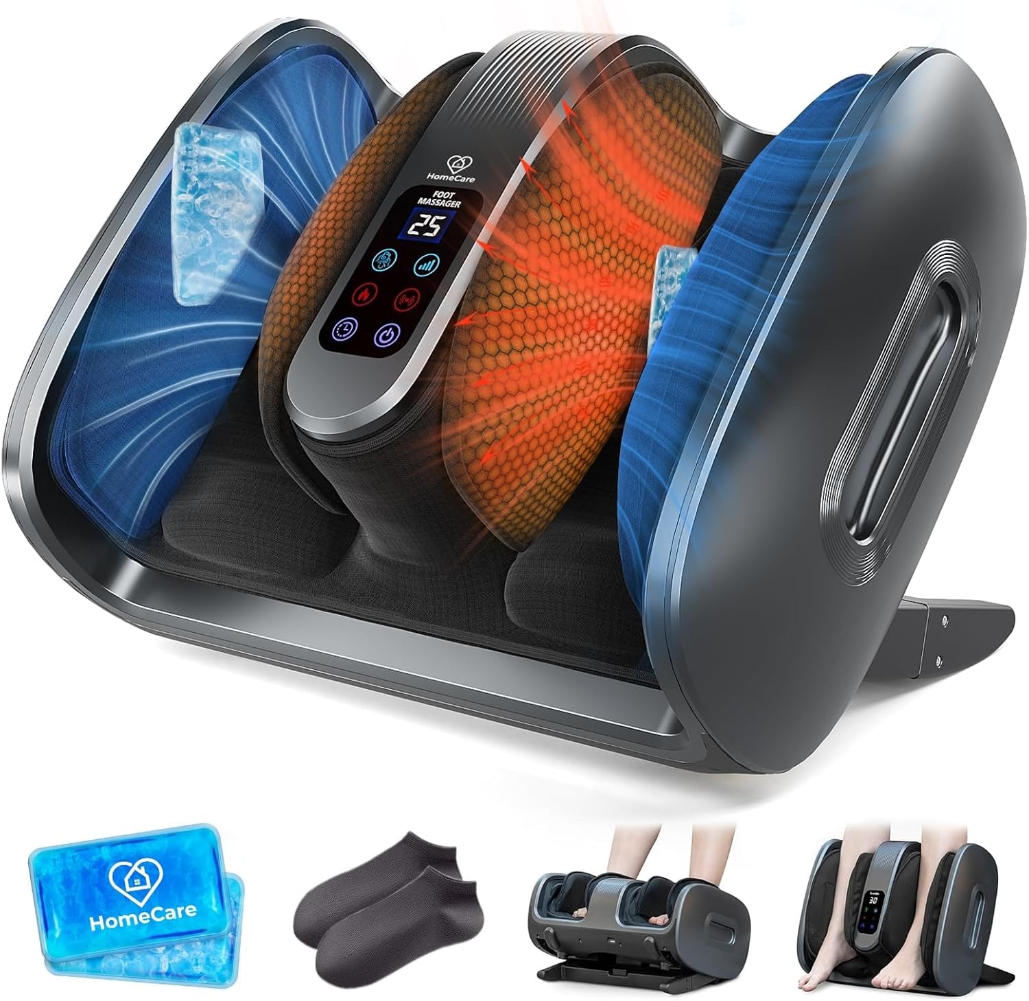 HomeCare Shiatsu Foot & Calf Massager