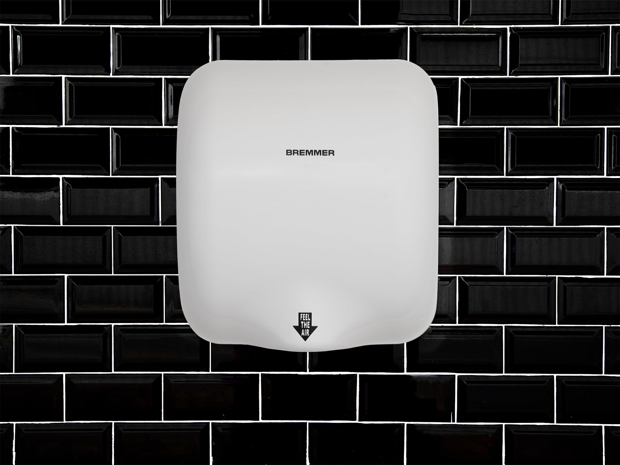 Generic Turbo - Sèche Main Électrique | Sèche Mains Vitesse Rapide Basse Consommation Écologique | Sèche Mains Automatique Mural