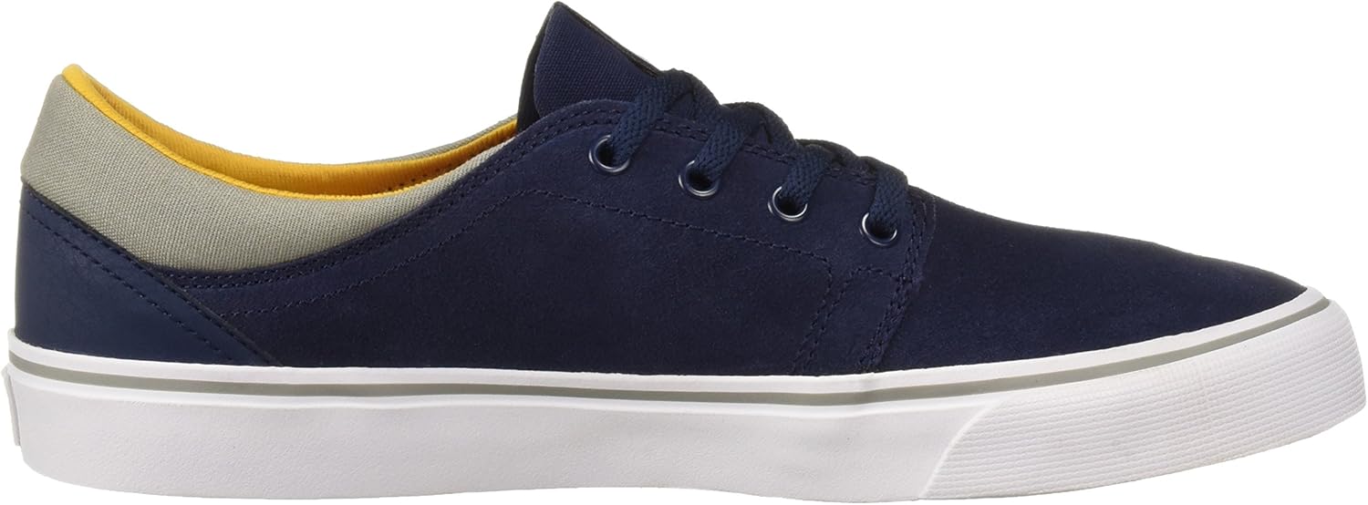 DC Men's Trase Sd Skate Shoe 7 D D US Navy/Yellow