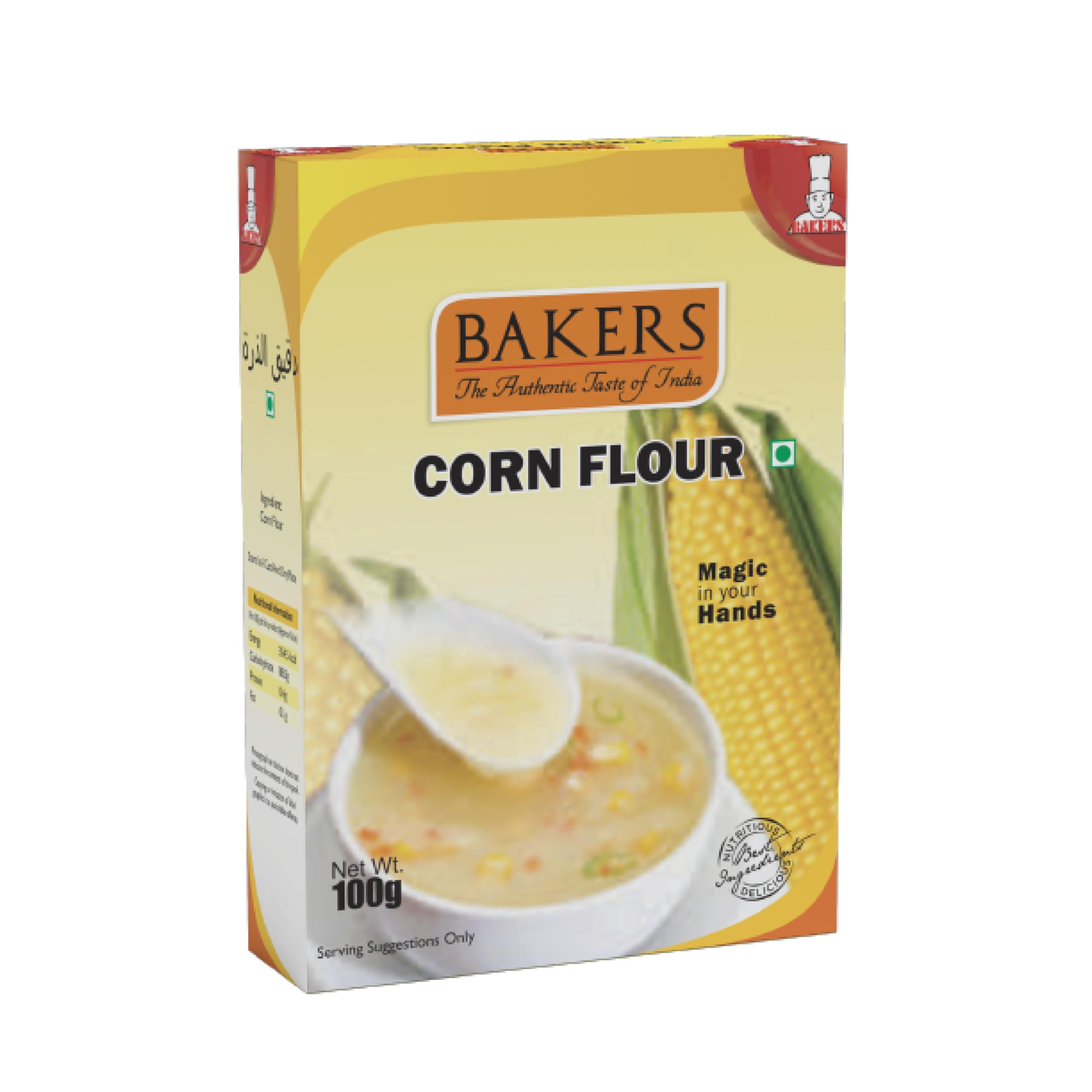 BAKERS Corn Flour Pack of 6 (100 gm x 6) (B0CYH66TS4) Amazon Price History, Amazon Price Tracker