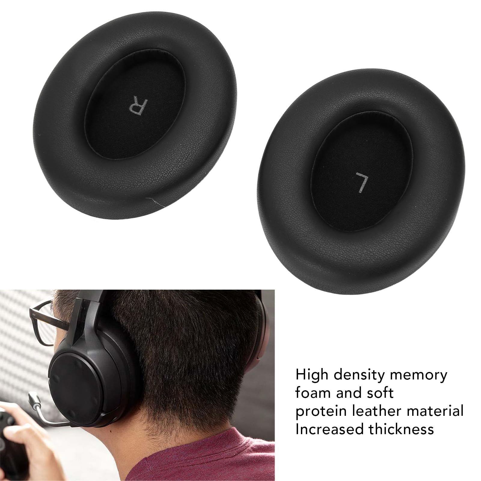 Amazon | コンフォートプロテインレザー交換用イヤーパッド