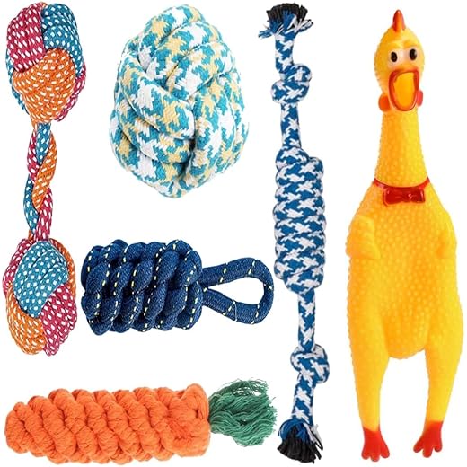 Agirav Dog Toy Set - Pack of 6