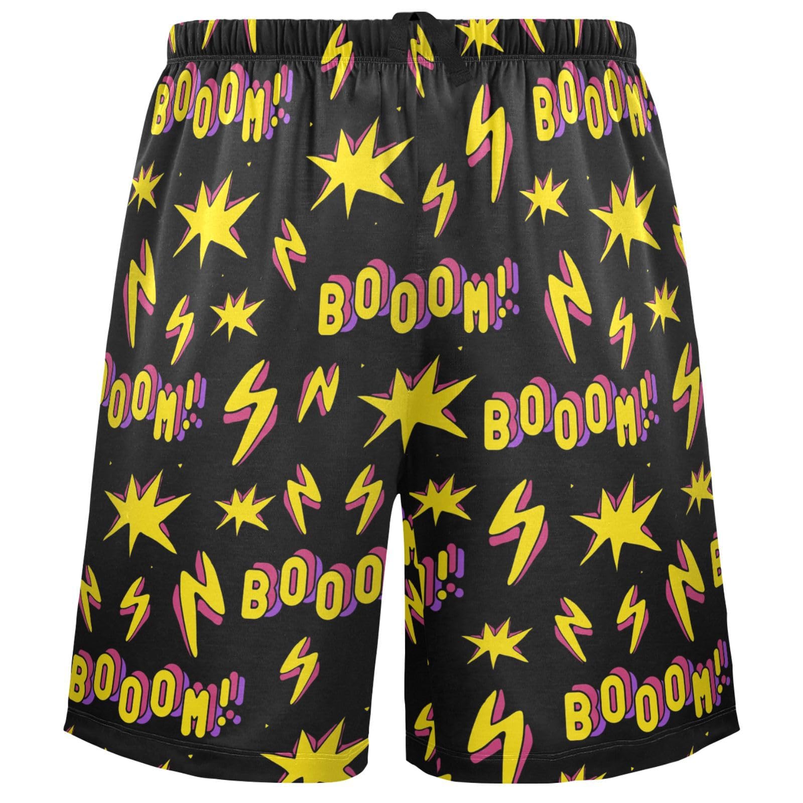 visesunny Men's Pajama bottoms Lounge Sleep Shorts Summer Soft Comfortable Breathable Pajamas Shorts with Pockets