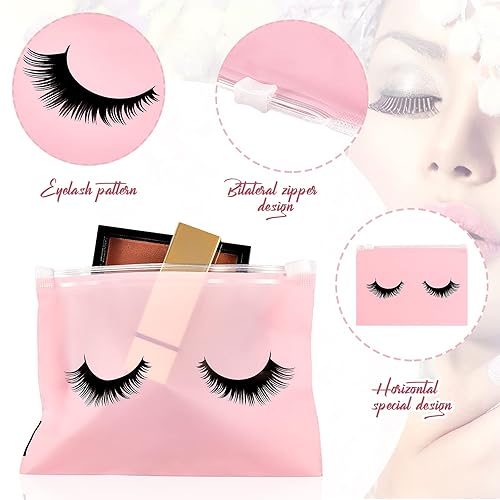 Miniatura 3 de Marspark 60 bolsas de cuidado posterior para pestañas, maquillaje cosmético, fundas pequeñas con cremallera, bolsas de viaje, accesorios para