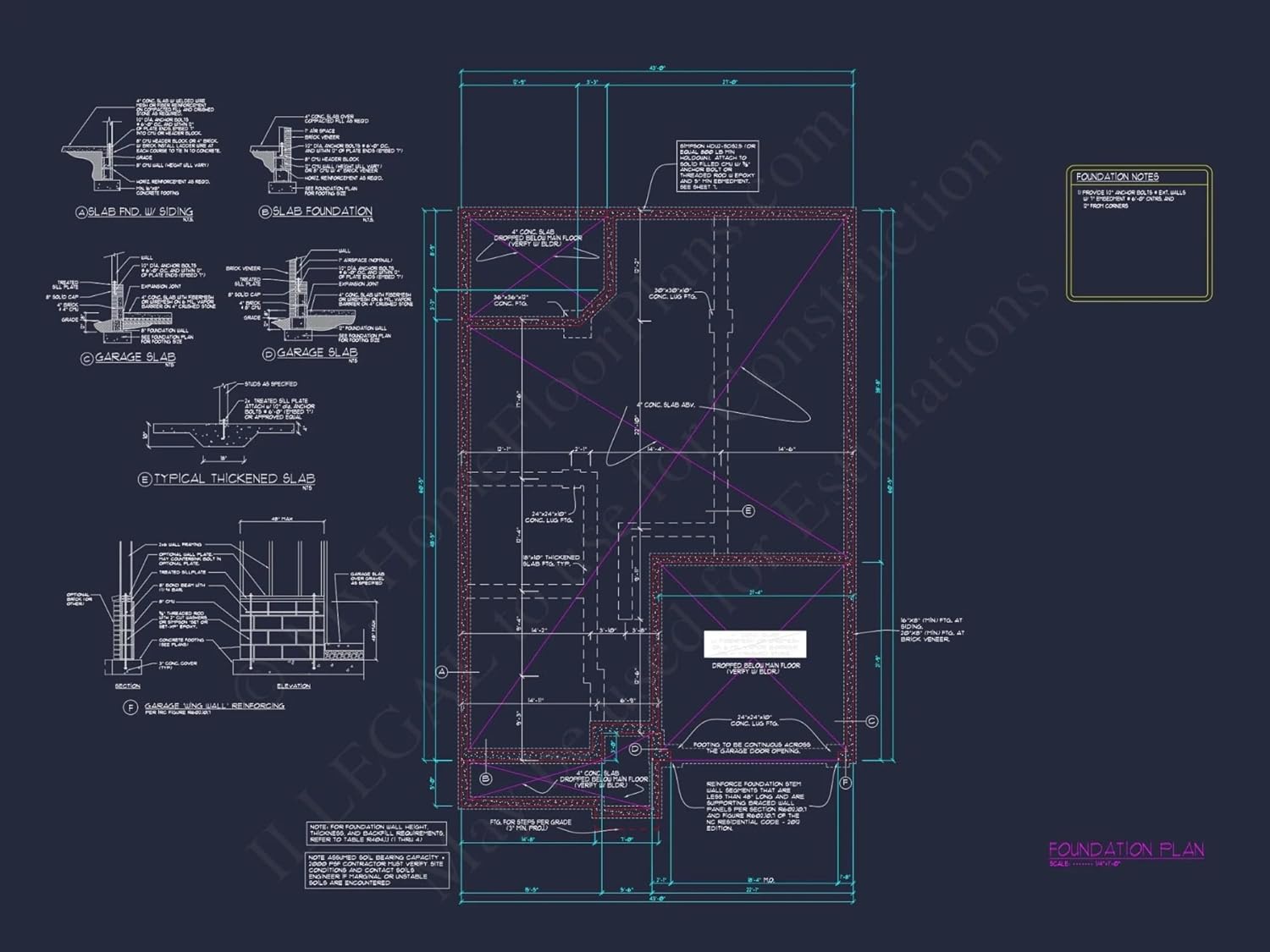 12-2210B HOUSE PLAN - Custom House Design Blueprint: CAD Floor Plan and Architecture
