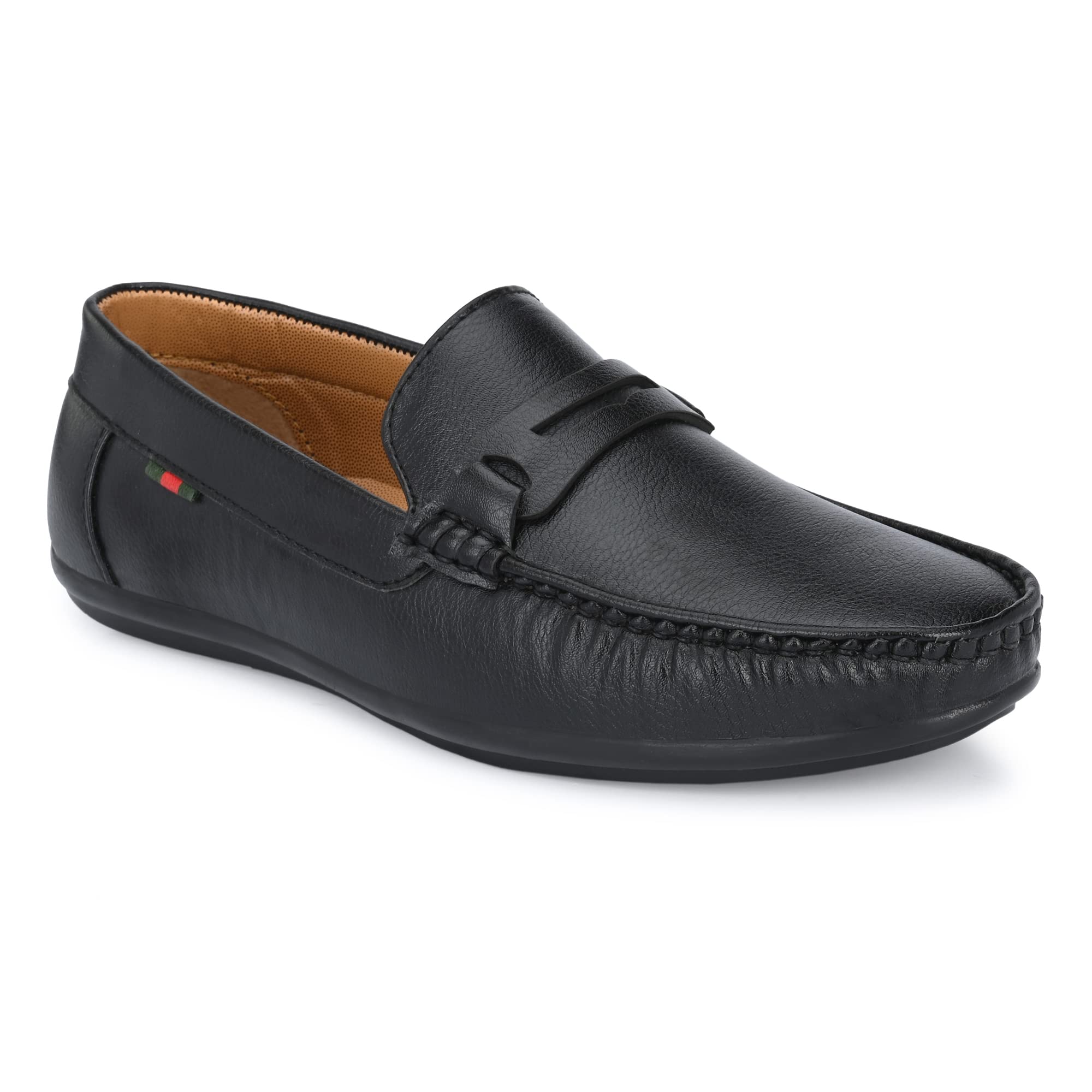 ShoeRise Mens Comfortable Stylish Trendy Casual Loafers Daily use Loafer for Men Black UK 12 (B0CH1DNS4Y) Amazon Price History, Amazon Price Tracker