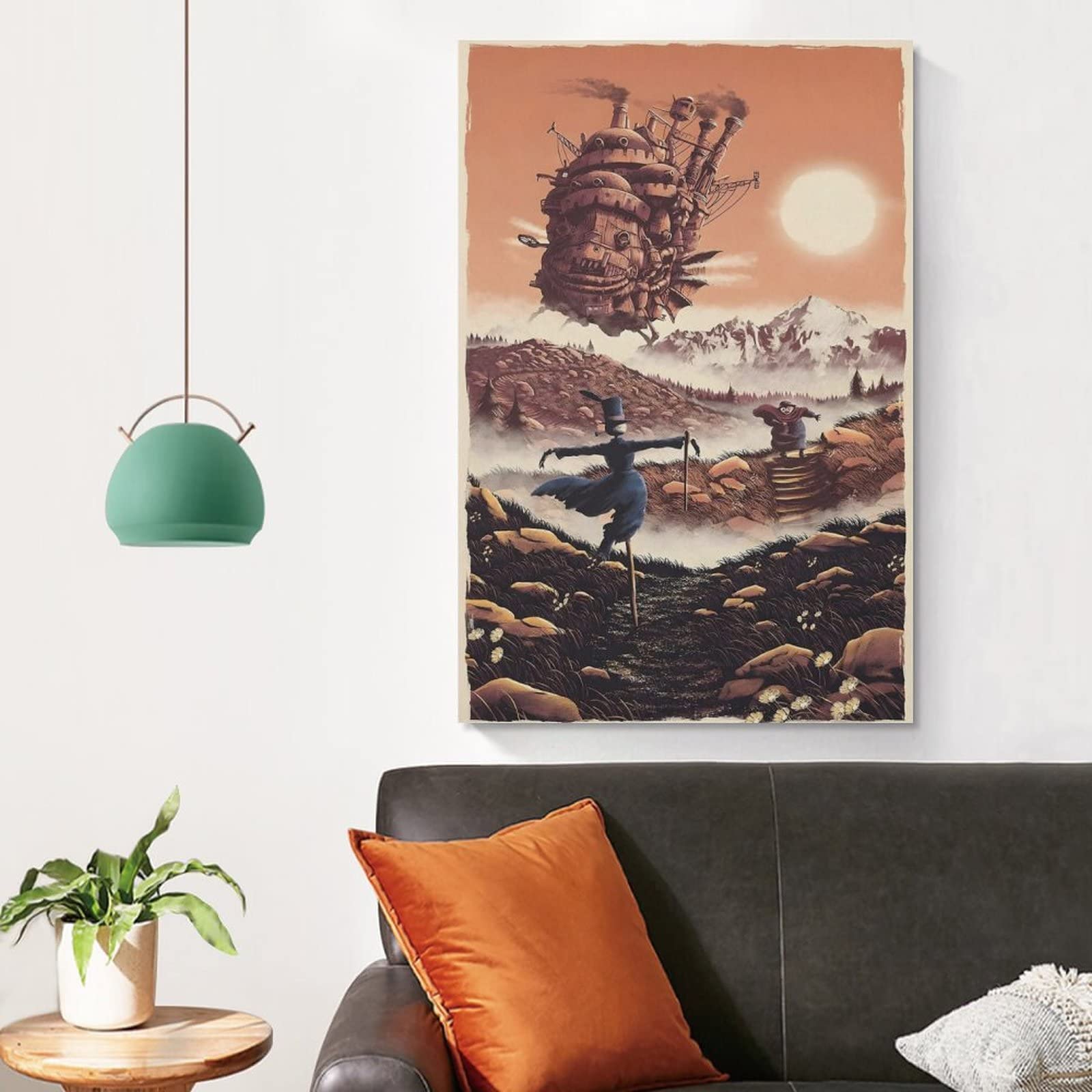 Amazon.co.jp: FIU アニメポスター ハウルの動く城 ポスター 装飾画