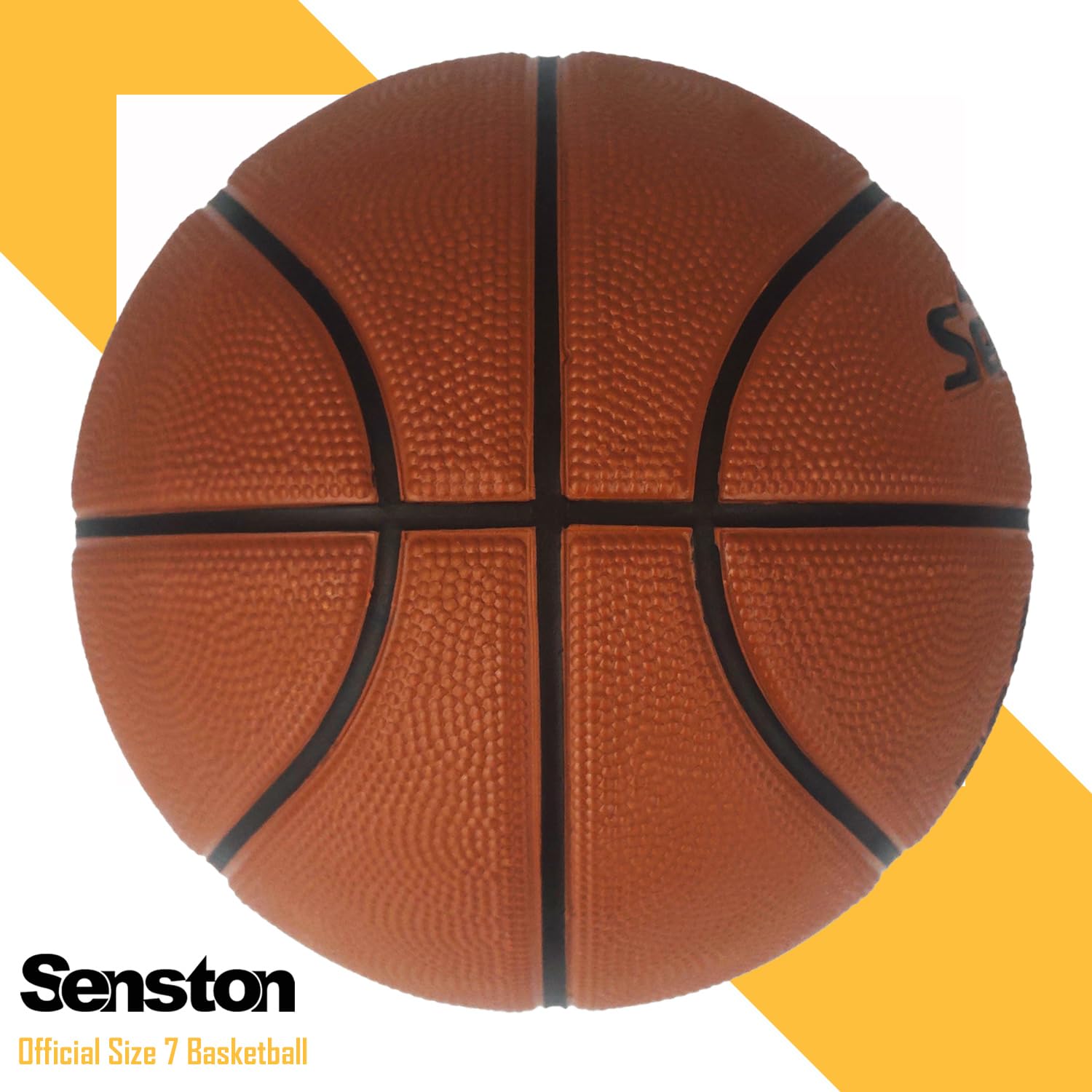 Senston Baloncesto Tamaño 7 Balón de Baloncesto Oficial Tamaño 7 Street Baloncesto con Bomba