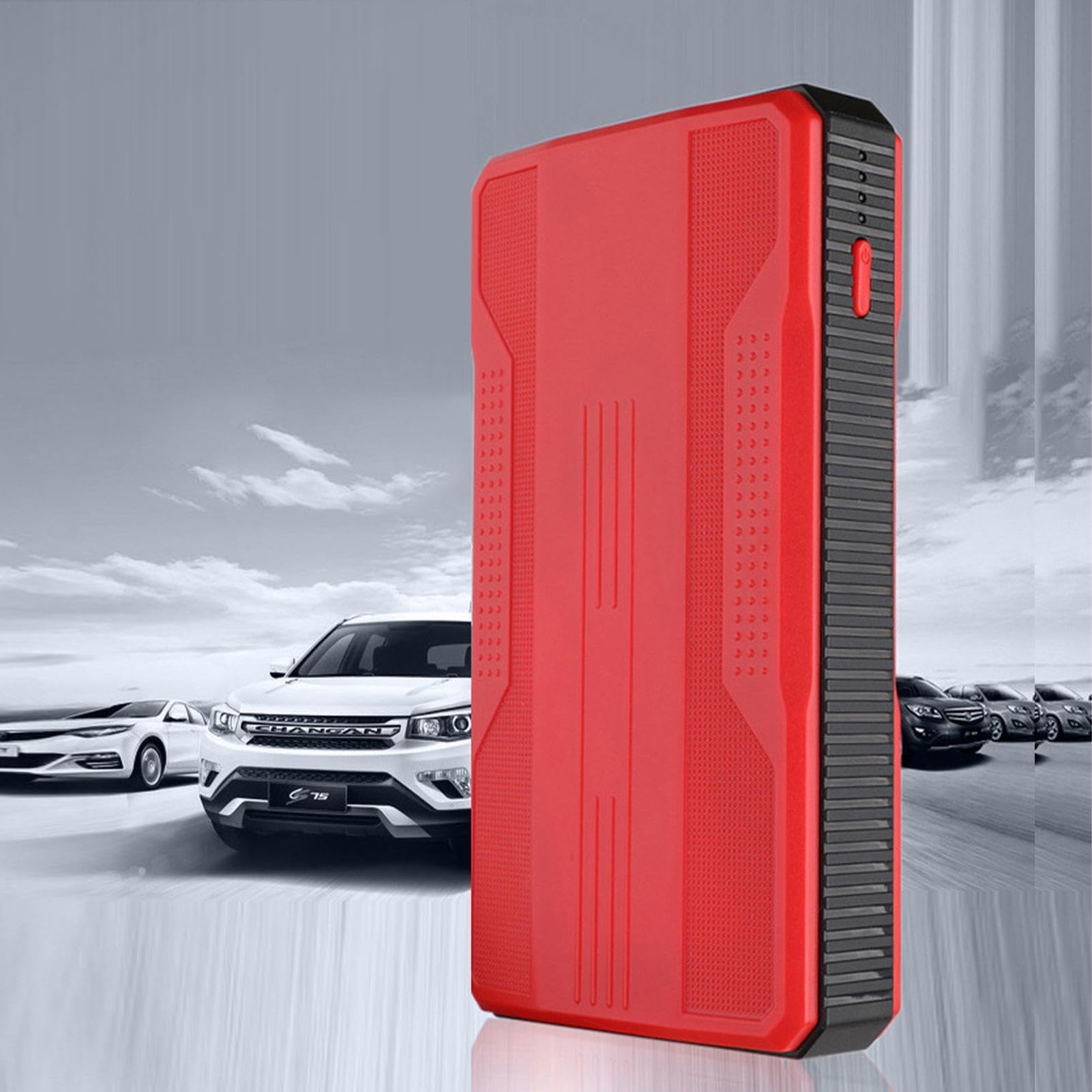 Avviatore di emergenza a batteria 'auto - 20000mAh 12V Batteria Booster Pack Gonfiatore per pneumatici digitale,Pacchetto booster batteria per auto, caricabatterie portatile per power bank