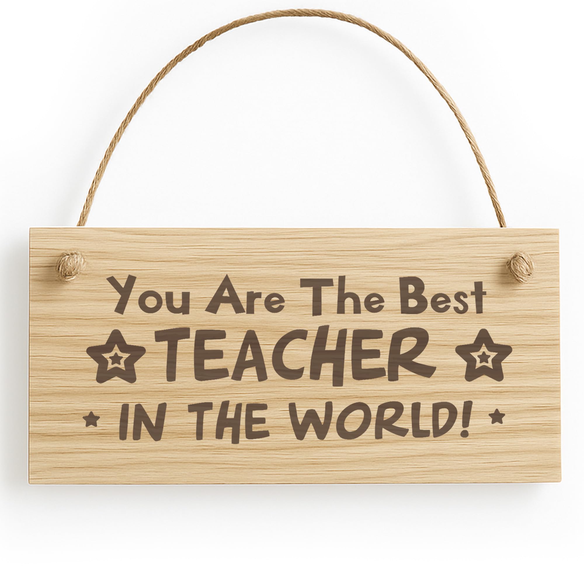 Red Ocean Best Teacher Gifts Engraved Wooden Plaque Gift For Teacher Thank You Gifts For Teacher