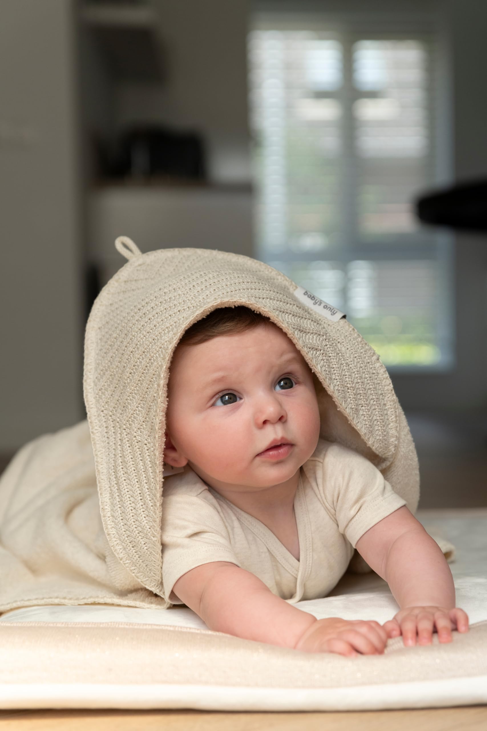 Baby's Only - Cape de Bain Grace - Nordic Blue - 75x85 cm