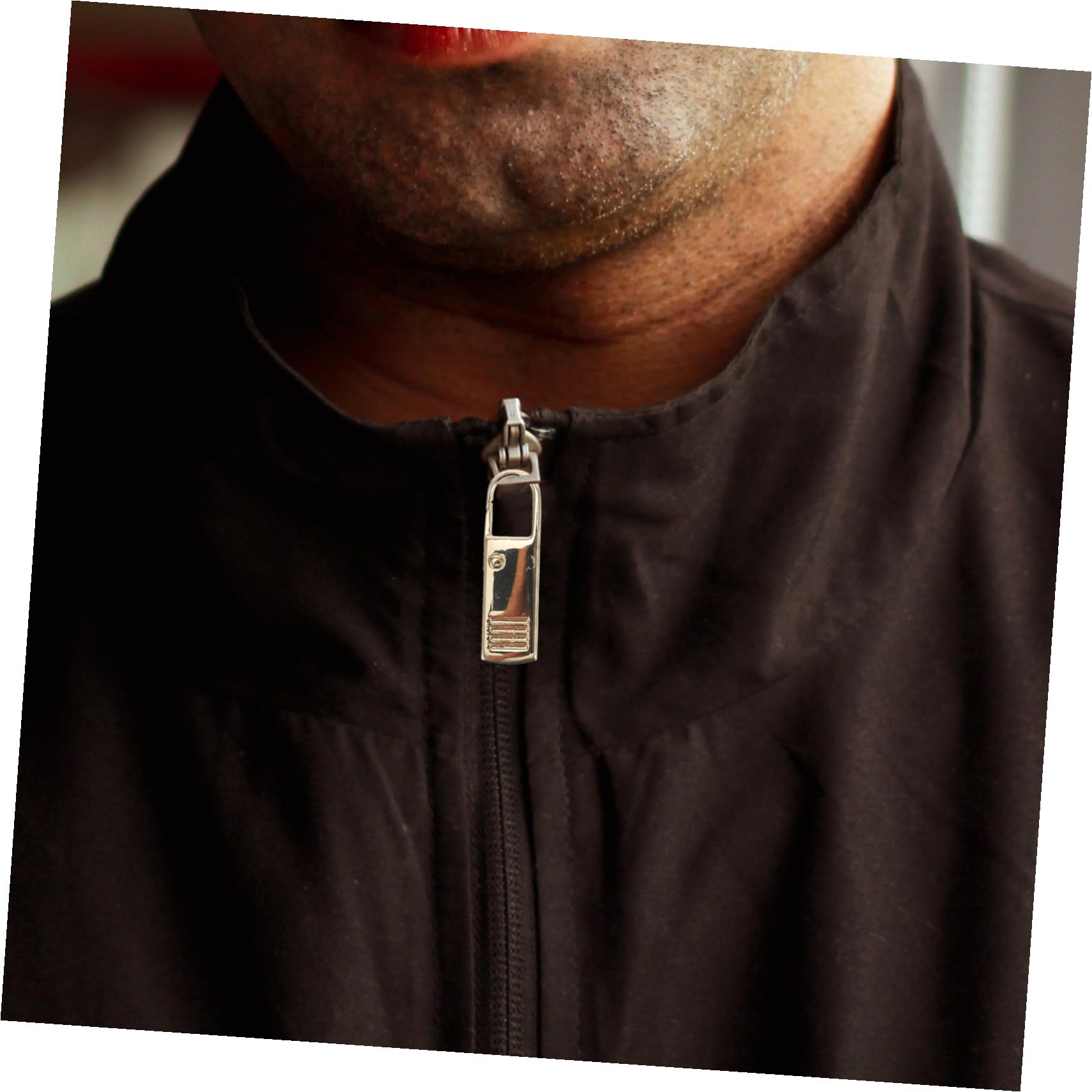 HOODANCOS 60piezas Reemplazo De Cabezas De Cremallera Para Ropa y Mochilas Accesorios De Reparación De Cremalleras Diseño Extraíble y Fácil De Instalar