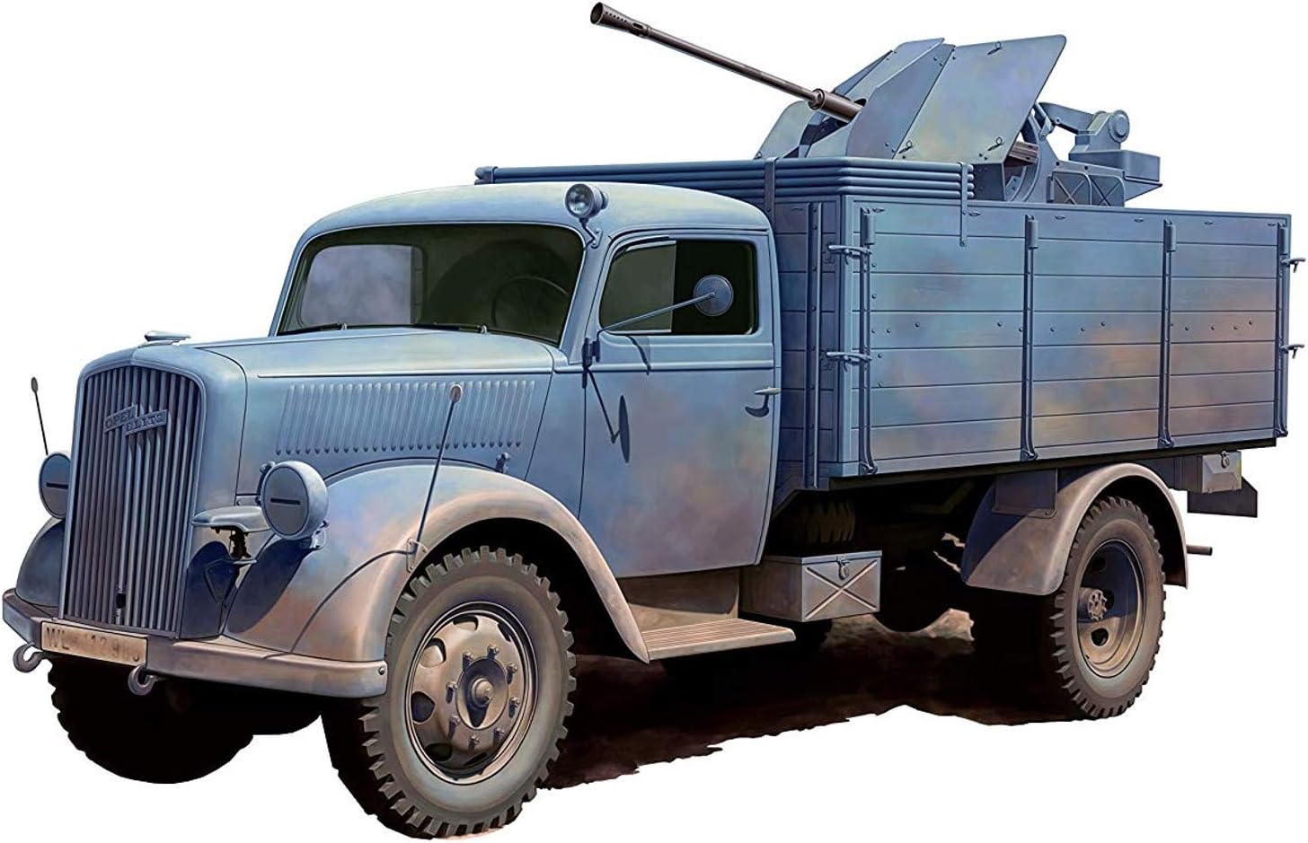 Dragon Models 1/35 German 3T 4x2 Truck with 2cm Flak 38 2-in-1 Smart Kit