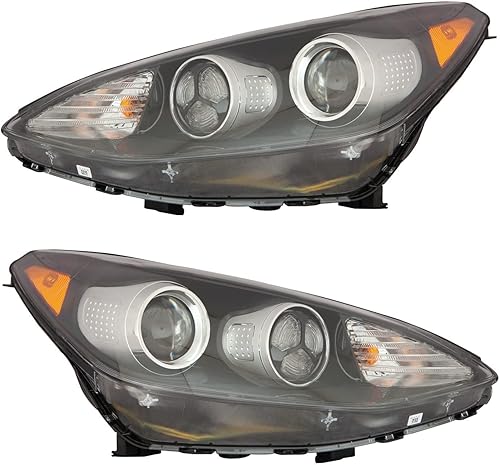 Miniatura 3 de Gold Shrine Para Kia Sportage - Lámpara de faro delantero halógeno 2017 2018 2019 2020 2021 lado derecho del pasajero