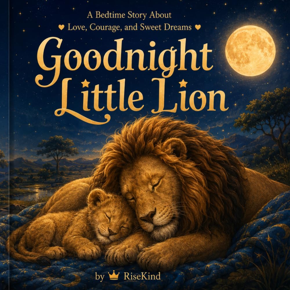 Goodnight Little Lion: A Bedtime Story About Love, Courage, and Sweet Dreams