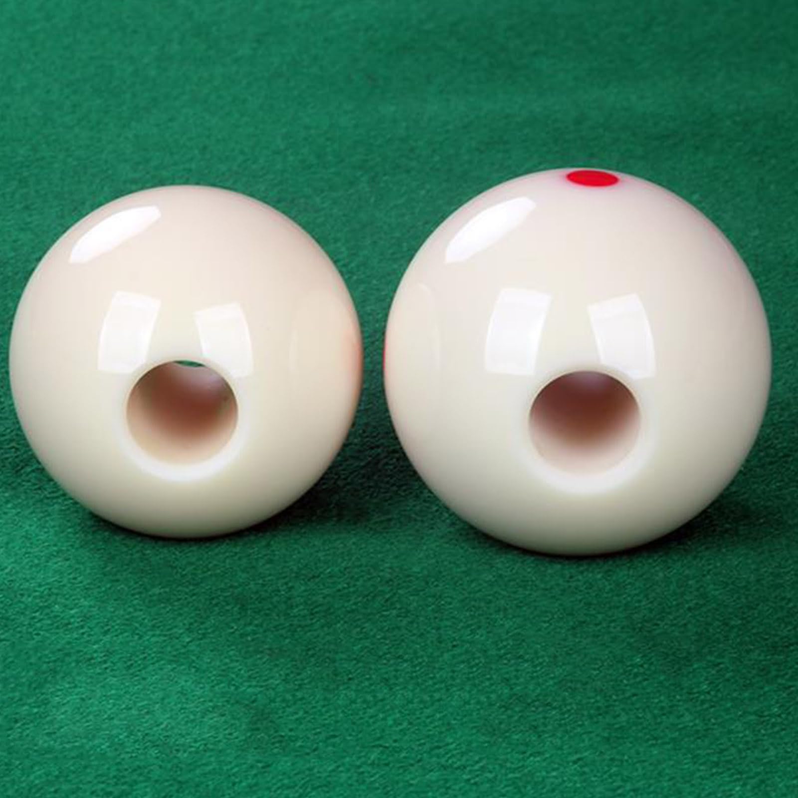 Pelota perforada para billar con agujero, accesorios de mesa de billar, entrenador, duradero, para práctica de billar