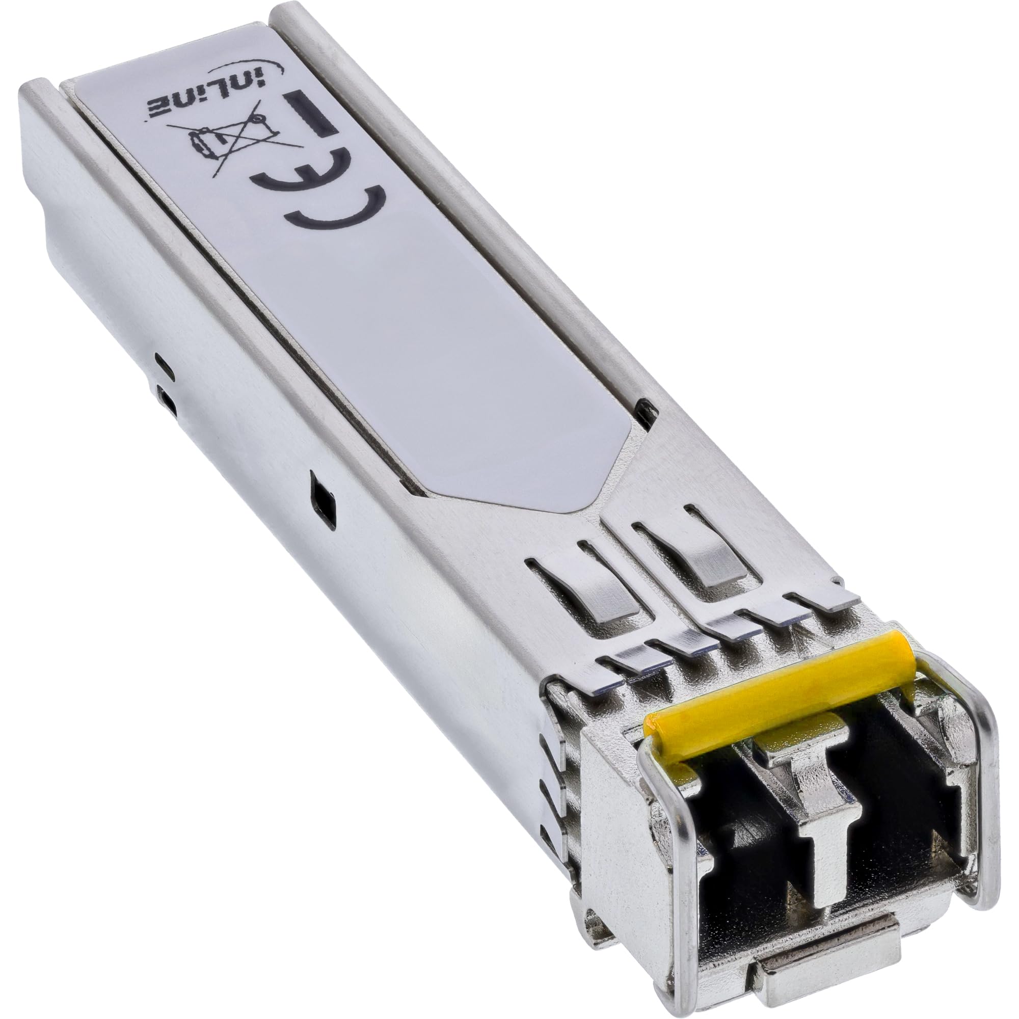 InLine SFP Modul Glasfaser 1,25Gb/s Singlemode 1550nm ZX LC, bis 120km Reichweite, Hot-Plug fähig, kompatibel mit MSA Geräten, 32335G