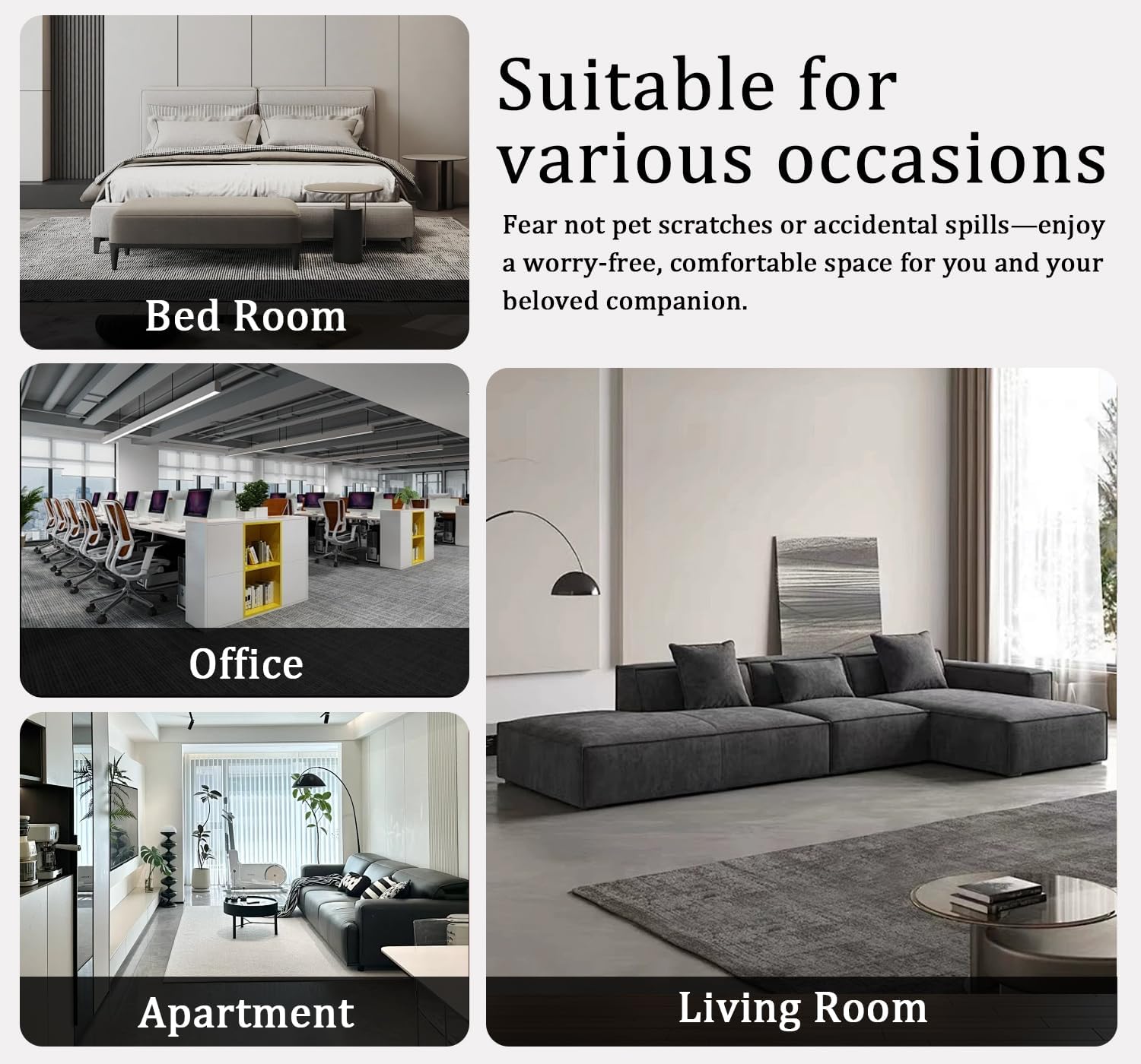 Power Leather Recliner Sectional Sofa with LED Lights,L Shaped Reclining Sectional Sofa, Modular Leather Couch with Coffee Table/Hidden Storage for Living Room(Black,6 Seater)