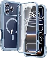 Vista 155 de Diaclara Funda diseñada para iPhone 14 Pro Max de 6.7 pulgadas, funda de teléfono resistente de cuerpo completo con protector de pantalla