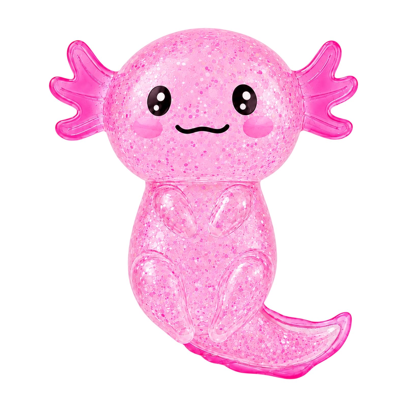 Axolotl Squishy Stress Relief Toy, Fidget Toy Squishy (pink) — image 1