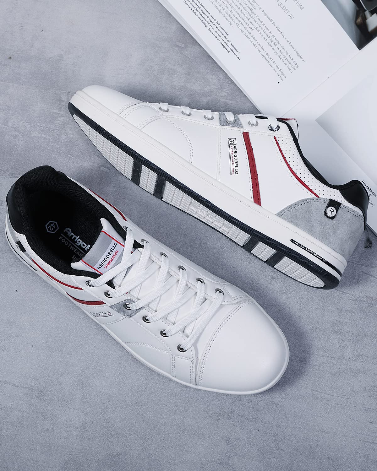 ARRIGO BELLO Sneakers Uomo Scarpe Casual Ginnastica Passeggio Correre Camminata Trekking Palestra Comode Viaggio Street Dance Taglia 41-46