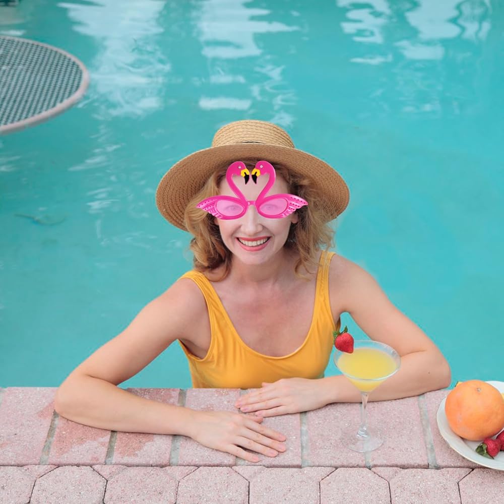 Occhiali Da Sole Fenicottero Rosa Boland - Taglia Unica, Per Feste E Costumi