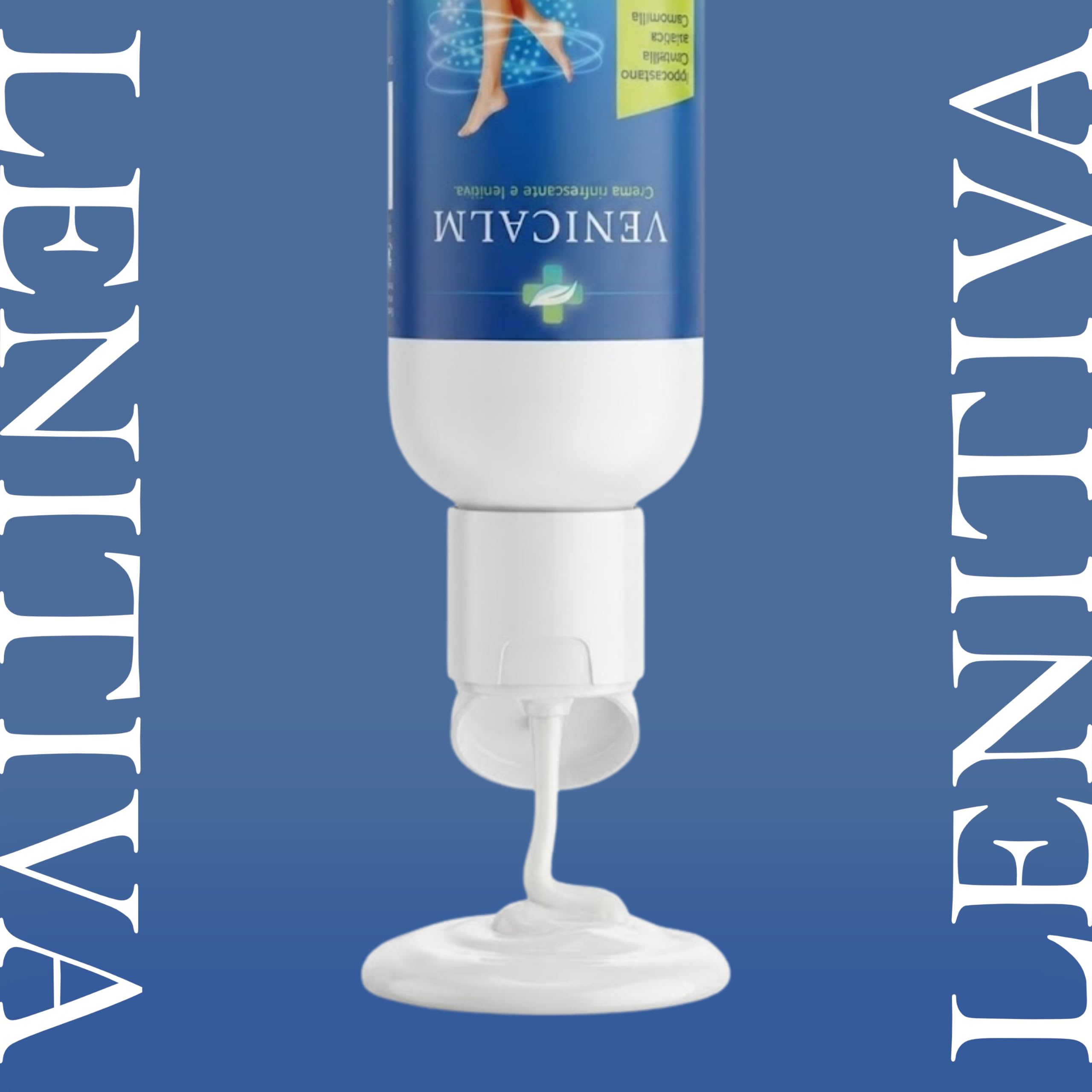 Venicalm Crema Rinfrescante e Lenitiva Gambe 100 ml – con Ippocastano, Centella Asiatica e Camomilla – Sensazione di Sollievo e Freschezza Quotidiana