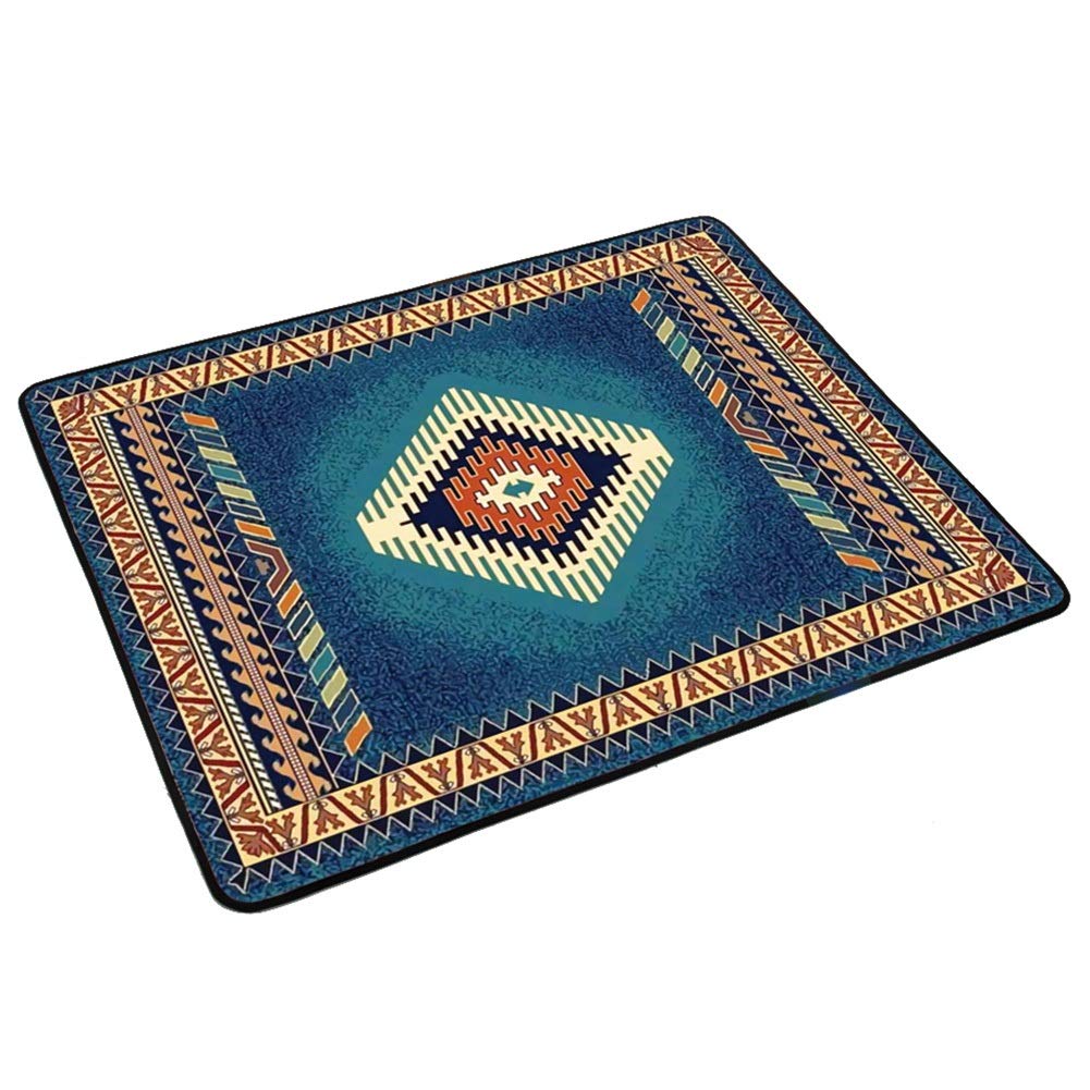 Felpudos textiles ZRUYI de 50x80cm, alfombra nórdica personalizable en 4 colores para salón o baño.