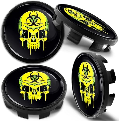 4 tapas centrales de rueda de 2.677 in, tapas de cubo de rueda compatibles con BMW 36136783536 llantas de aleación Toxic CB 56