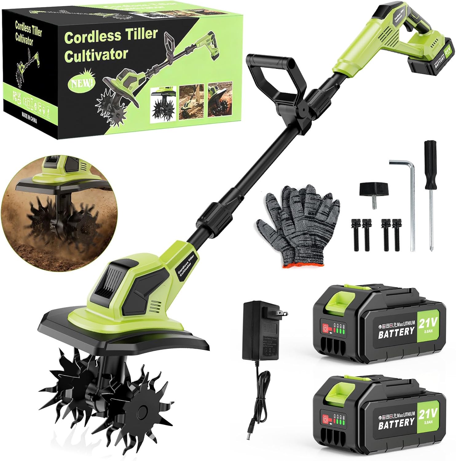 Electric Garden Tiller