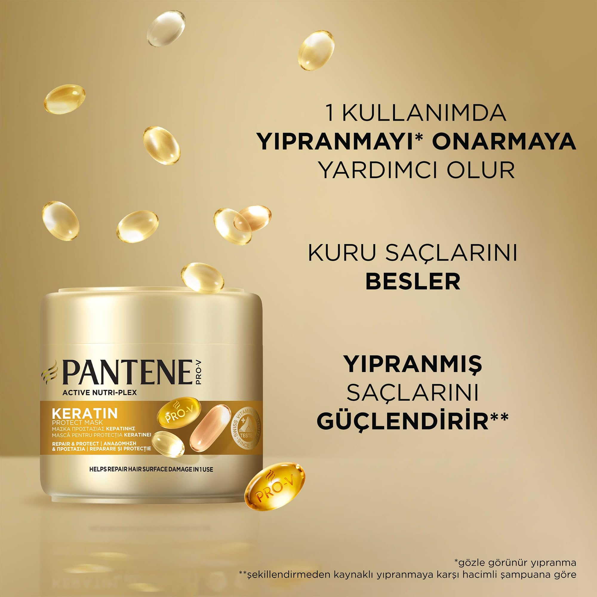 PANTENE Onarıcı & Koruyucu Saç Maskesi 200 ml