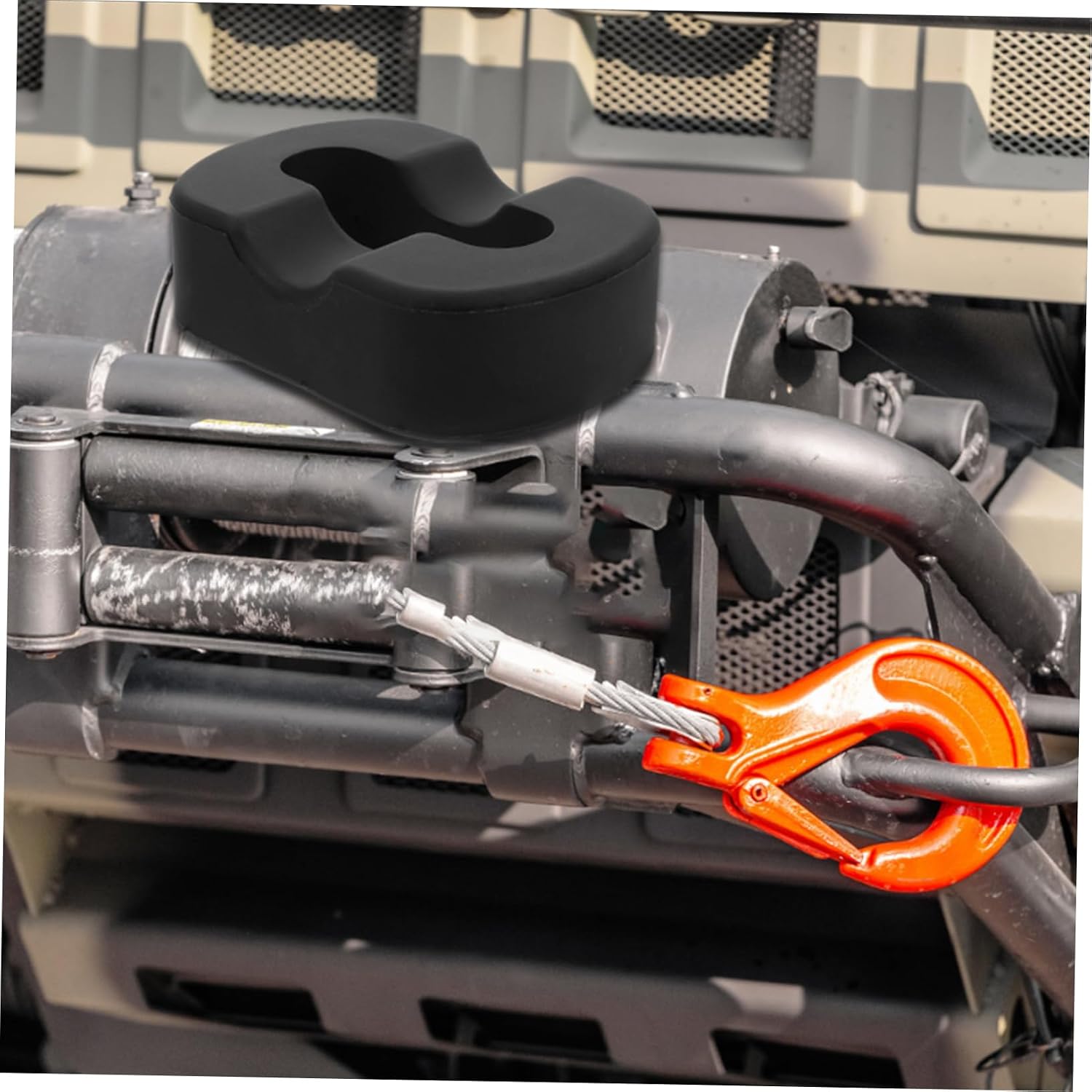 Ciieeo Winch Cable Bumper Block for Vehicle Winch Protection Rope Guide for Electric Winch and Applications