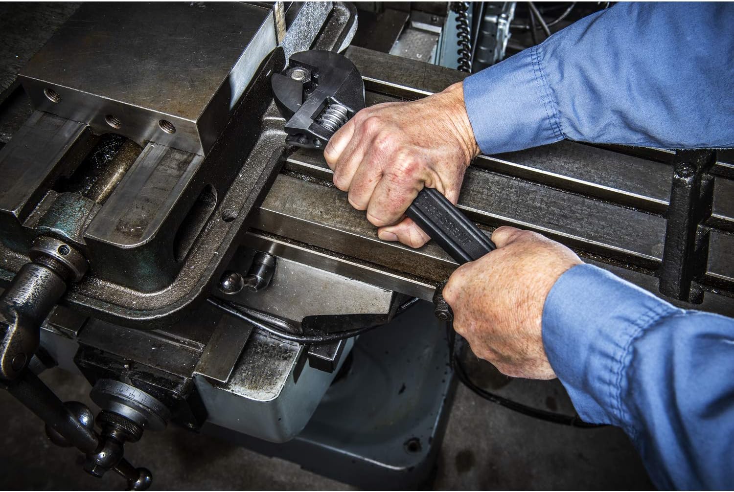 Holiday Deals 🛒 Crescent AT215BK 15 Adjustable Black Oxide Tapered Handle Wrench - Boxed