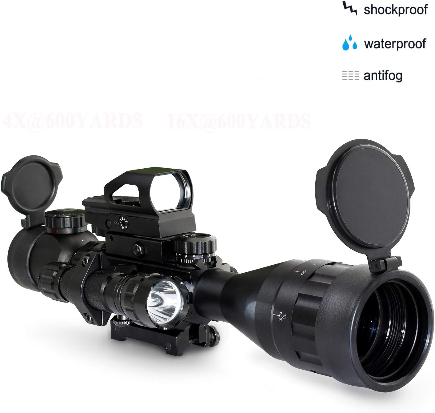 Rifle Scope Combo C4 16x50EG Holographic Image