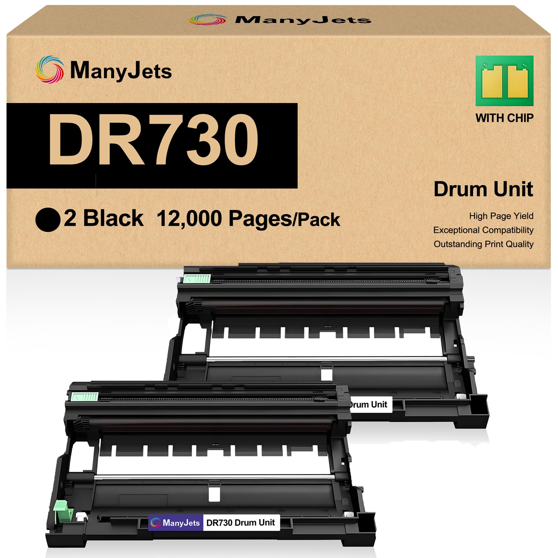 DR730 Drum Unit - Compatible for Brother DR730 DR-730 DR-760 Drum