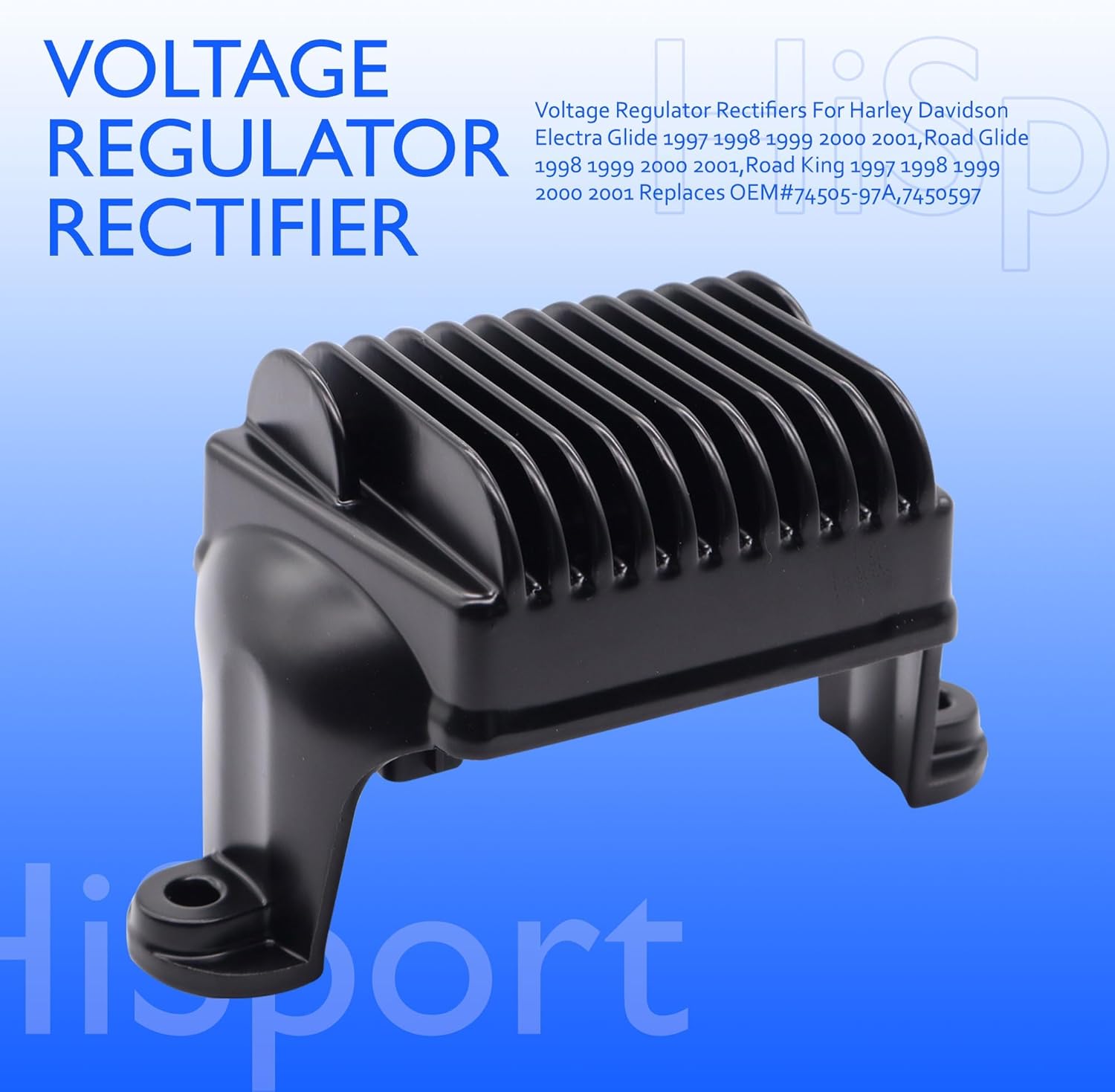 HiSport 74505-09 Voltage Regulator Rectifiers - Compatible with Harley Davidson Road Glide #Replaces 74505-09a