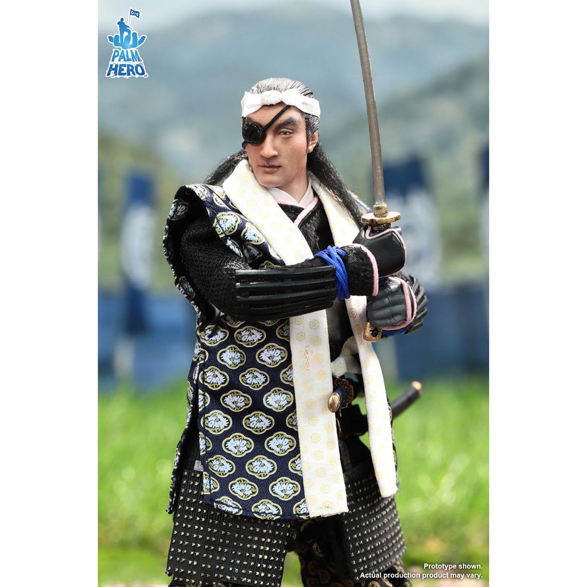 HIPLAY DID Palm Hero Japonia Seria Samuraj 4 Date Masamune XJ80030 Zestaw Kolekcjonerskich Figurek Akcji w Skali 1/12