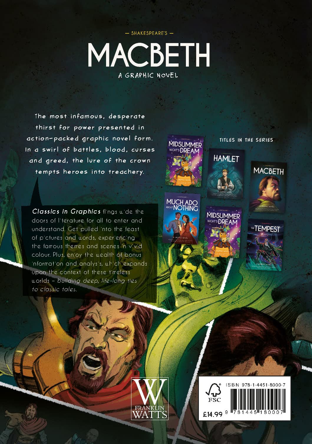 Classics in Graphics: Shakespeare's Macbeth: A Graphic Novel