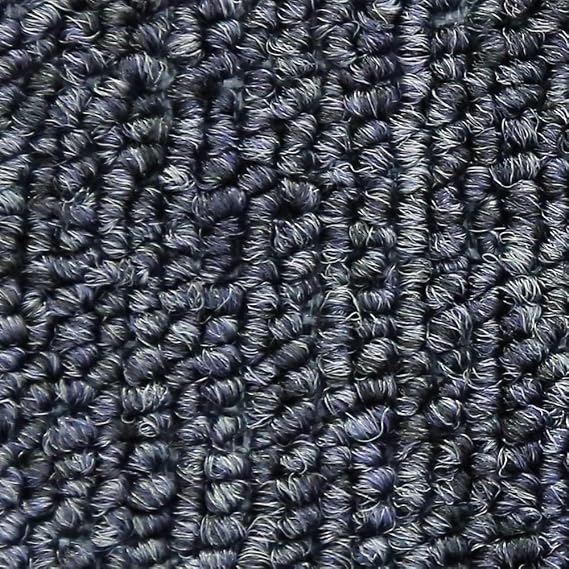 20 x Carpet Tiles 5 SQM Heavy for Bedroom Living Room Office Premium Flooring Rugs Floor Tile Hardwearing Anti-Slip Floor Covering, Bitumen Backed 2024 New (Black)