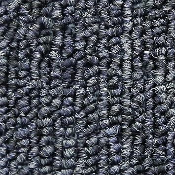 20 x Carpet Tiles 5 SQM Heavy for Bedroom Living Room Office Premium Flooring Rugs Floor Tile Hardwearing Anti-Slip Floor Covering, Bitumen Backed 2024 New (Black)