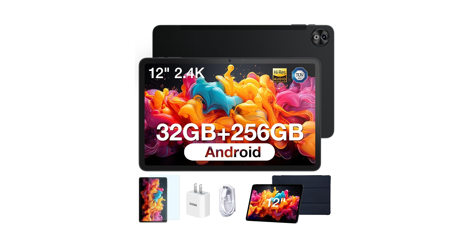 Amazon.com : DOOGEE T20 Ultra 12 Inch Tablet, 10800mAh, 32GB
