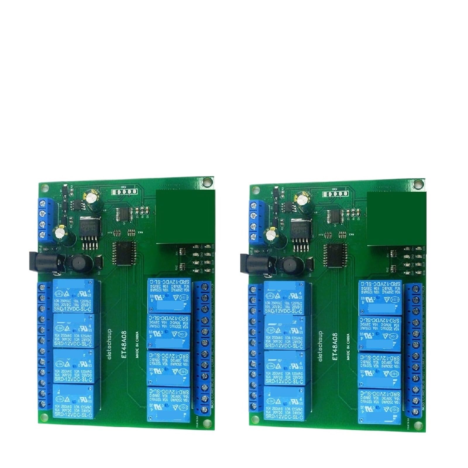 Module Relais Ethernet RS485 Commutateur Réseau TCP UDP Web ET48A08