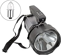 Vista 5 de Mudder 8 Pieces 2D-2.4-Volt 0.7A Krypton Flashlight Bulb Replacement Bayonet Base Bulb