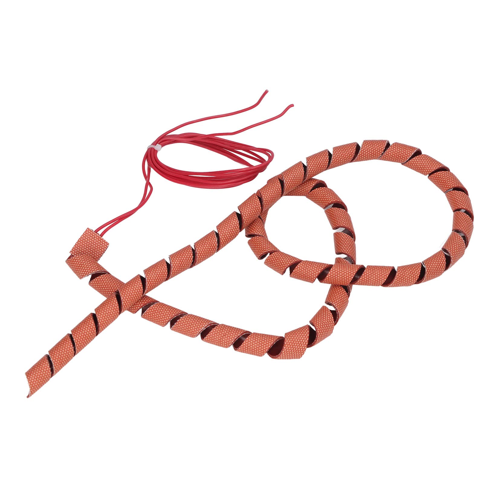 Marhynchus Cinta Calefactora de Silicona en Espiral, Cable Calefactor, 70 W para Aplicaciones de Calentamiento de Tuberías (gel de sílice 3)