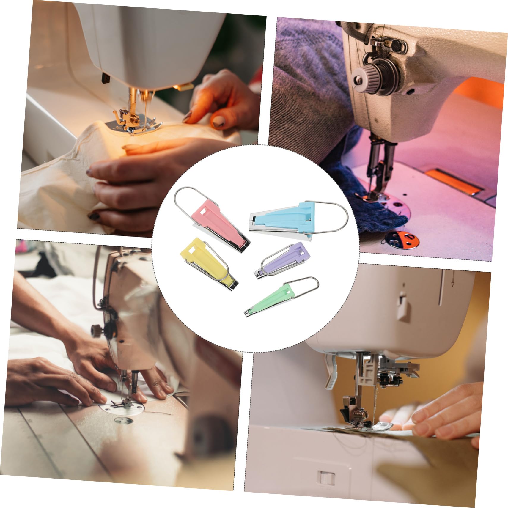 TEHAUX 25piezas Herramientas Para Fabricar Cinta De Sesgo Kit Práctico De Herramientas Para Coser Para Manualidades y Proyectos De Acolchado