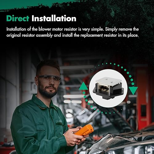 Miniatura 806 de SCITOO Resistencia de motor de ventilador HVAC para 2008-2013 para Chrysler 300/2008-2016 para Town & Country/2008-2010 para Dodge Charger/2008-2018